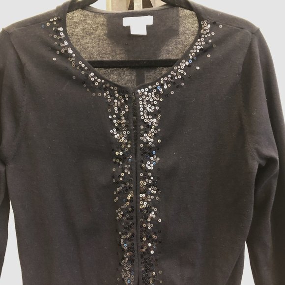 Pure Alfred Sung Black Cardigan - Picture 5 of 5